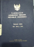 TAMBAHAN LEMBARAN NEGARA REPUBLIK INDONESIA TAHUN 1954 NO. 492-751