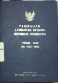TAMBAHAN LEMBARAN NEGARA REPUBLIK INDONESIA TAHUN 1959 NO. 1727-1918