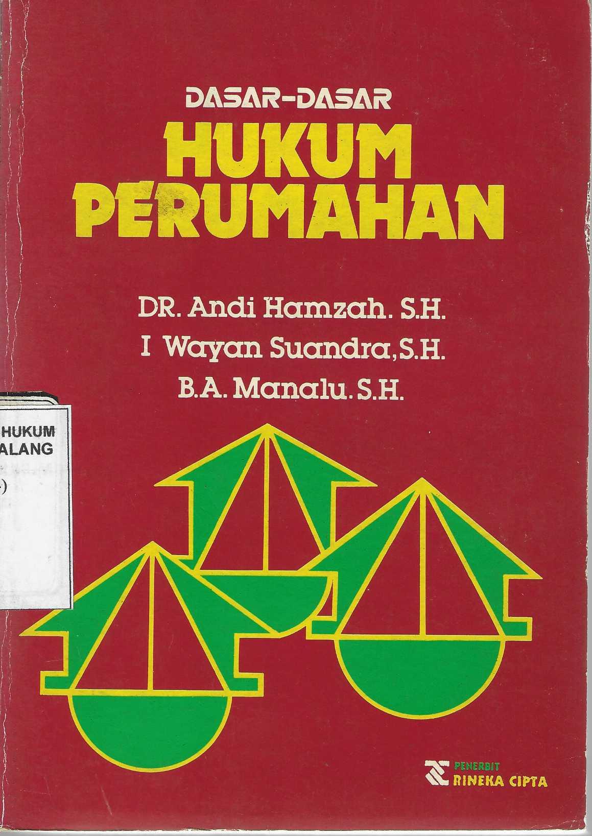  Dasar-Dasar Hukum Perumahan 
