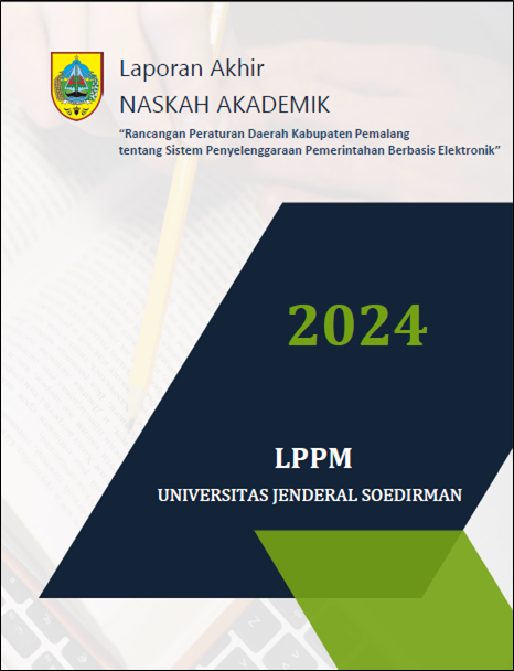 Naskah Akademik Rancangan Peraturan Daerah Kabupaten Pemalang tentang Sistem Penyelenggaraan Pemerintahan Berbasis Elektronik