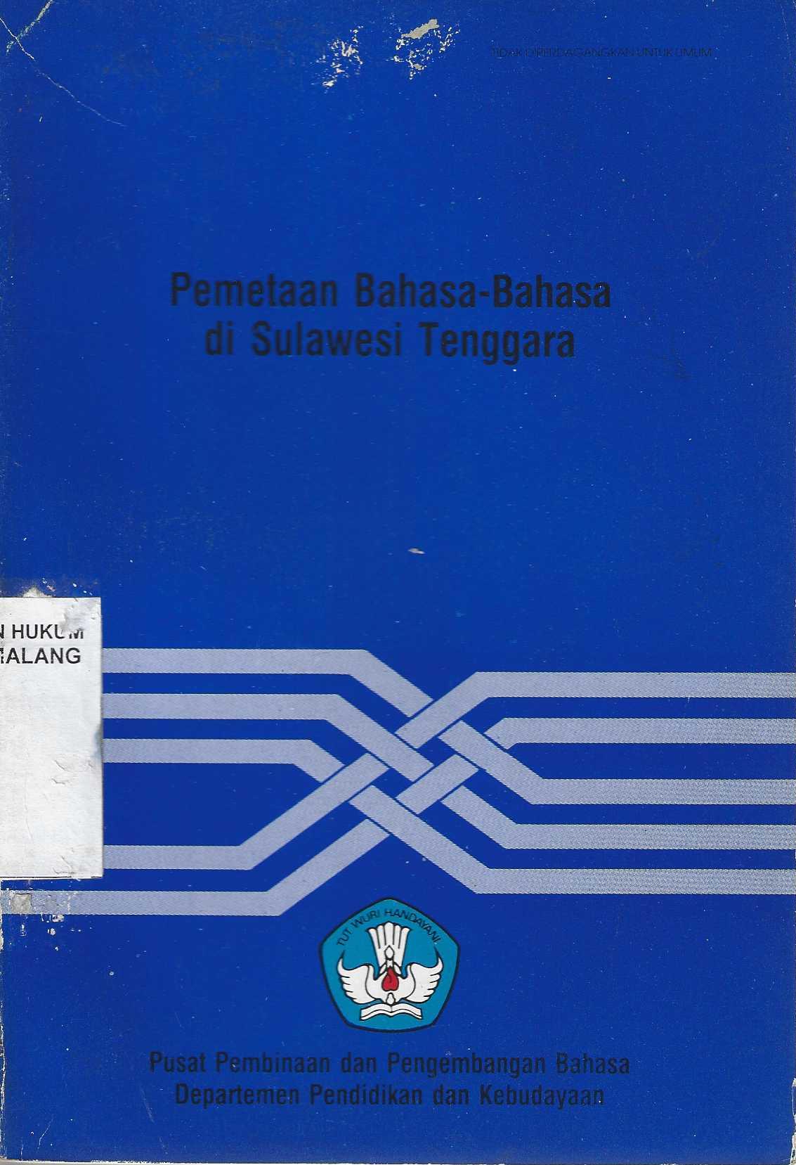 Pemetaan Bahasa-Bahasa di Sulawesi Tenggara