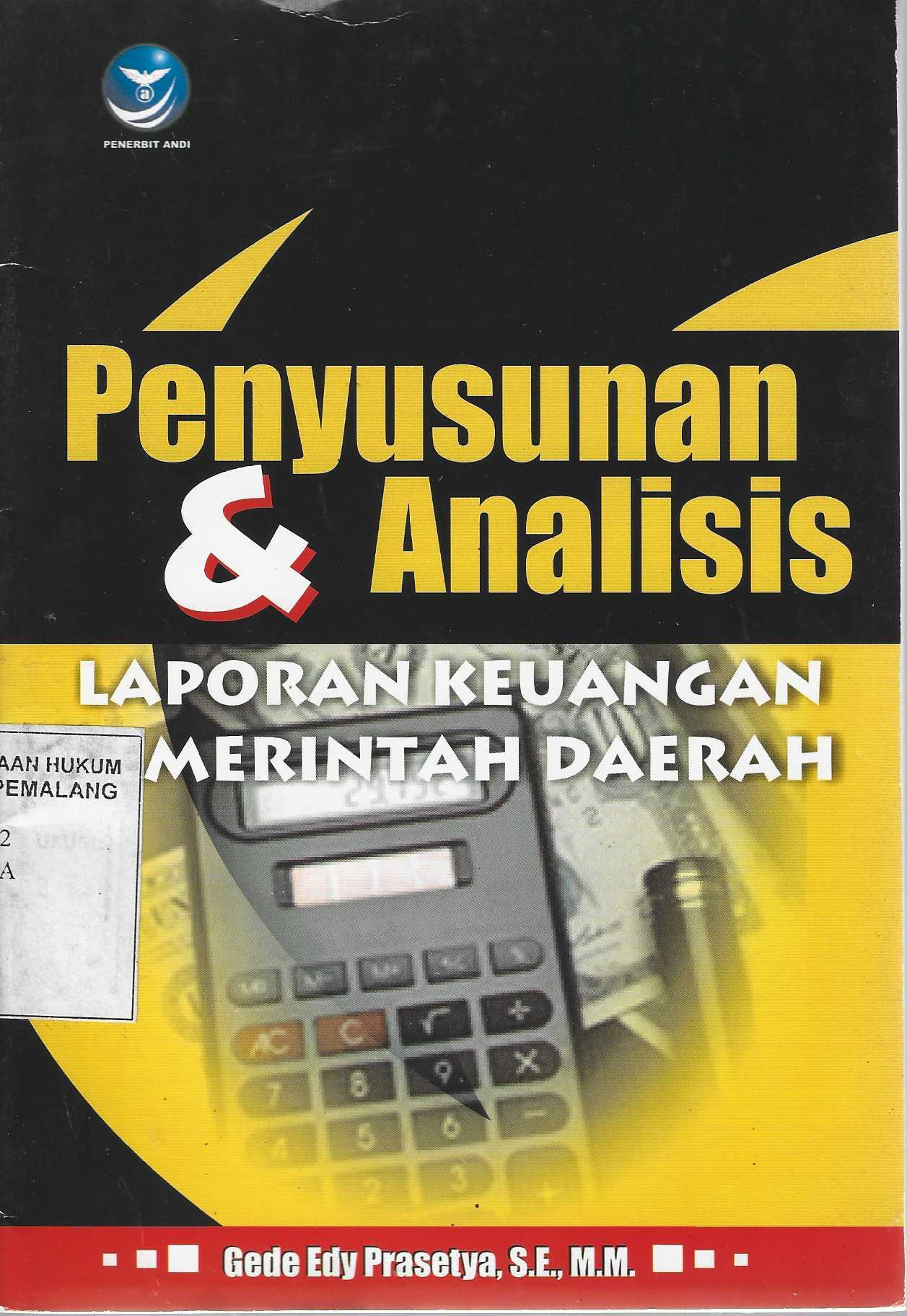 Penyusunan & Analisis Laporan Keuangan Pemerintah Daerah