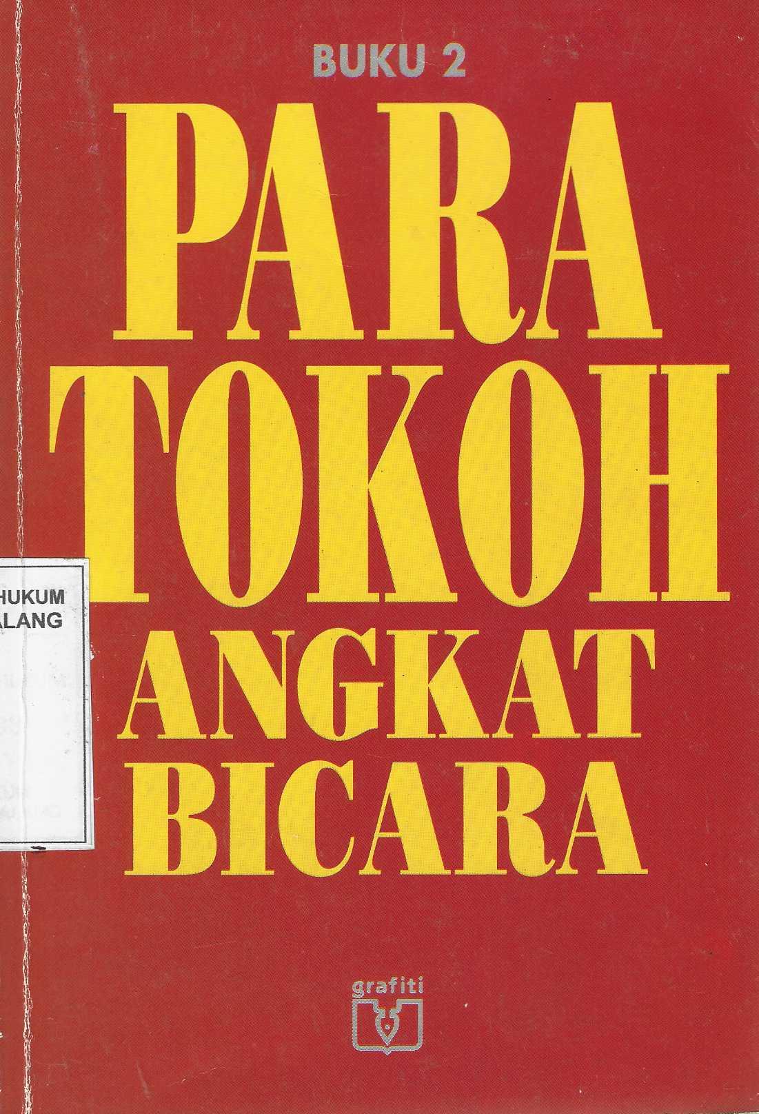 Para Tokoh Angkat Bicara Buku 2