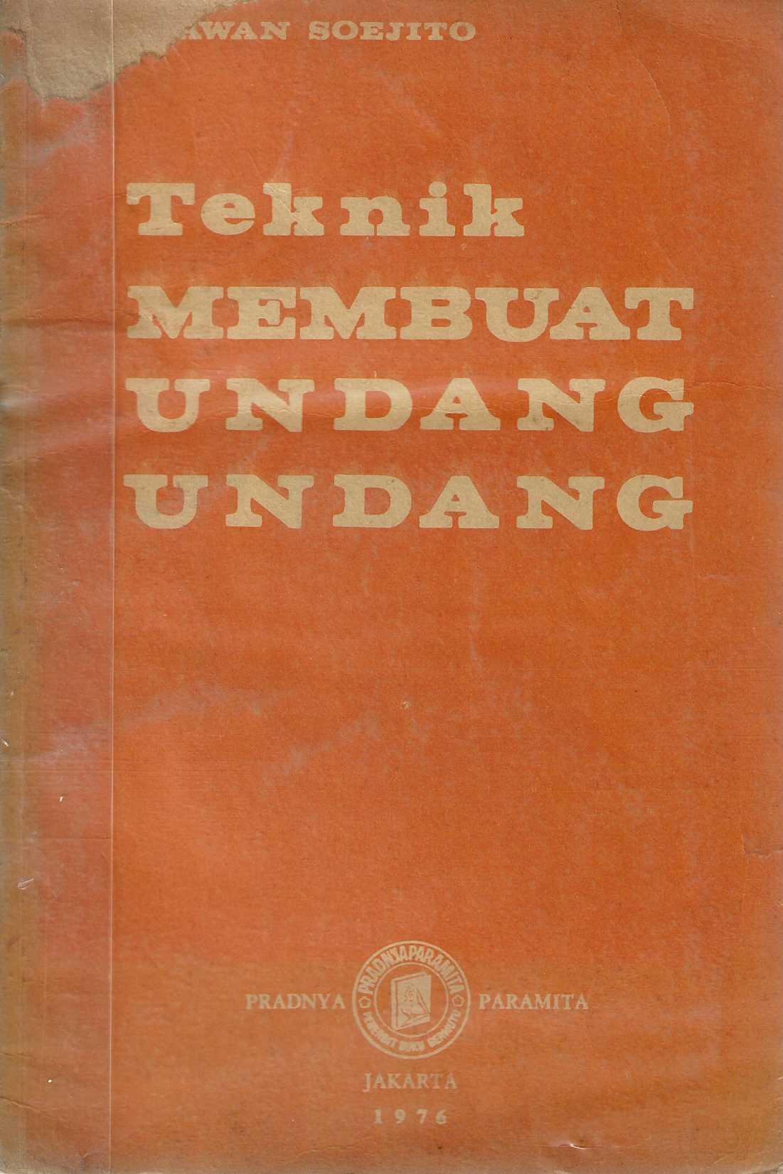 Teknik Membuat Undang Undang