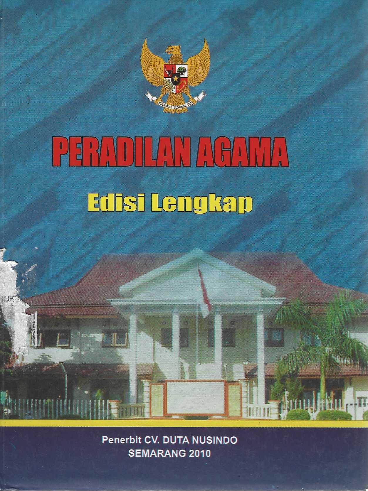 Peradilan Agama Edisi Lengkap