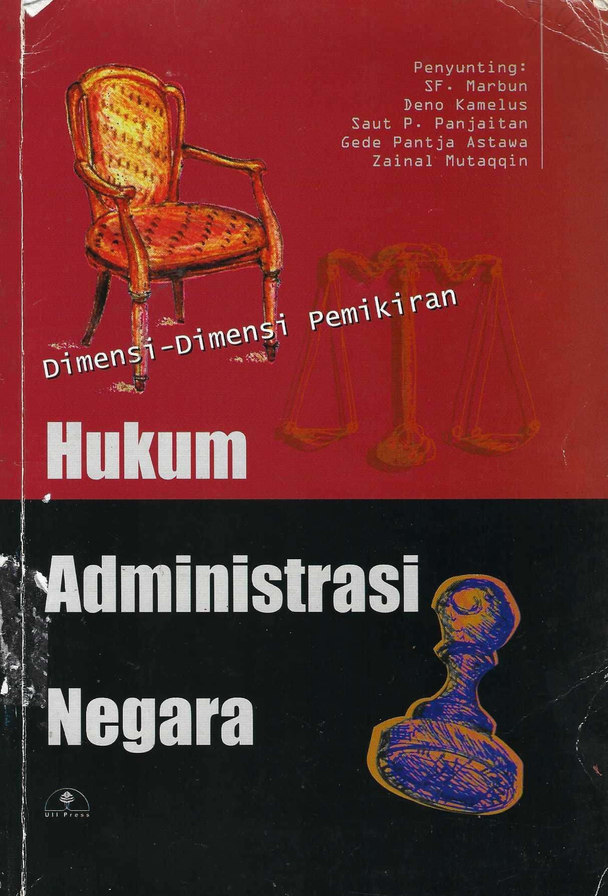 DIimensi-dimensi Pemikiran Hukum Administrasi Negara
