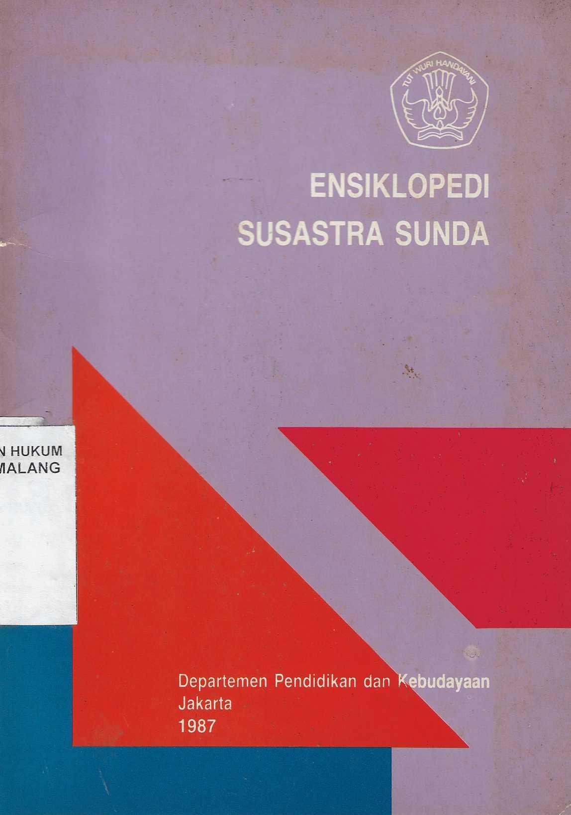 Ensiklopedia Susastra Sunda