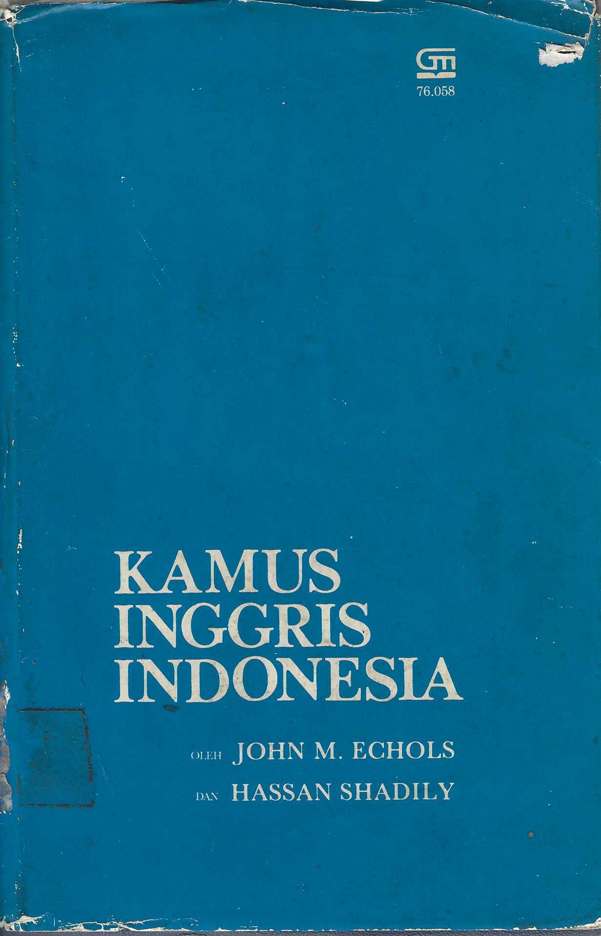 Kamus Inggris Indonesia