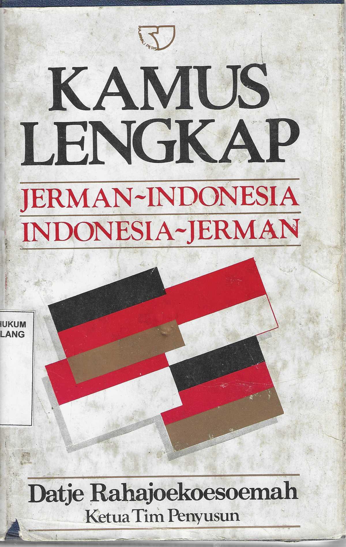 Kamus Lengkap Jerman - Indonesia Indonesia - Jerman