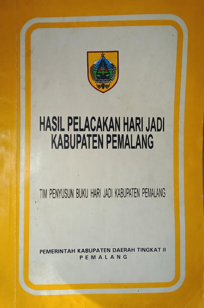 Hasil Pelacakan Hari Jadi Kabupaten Pemalang