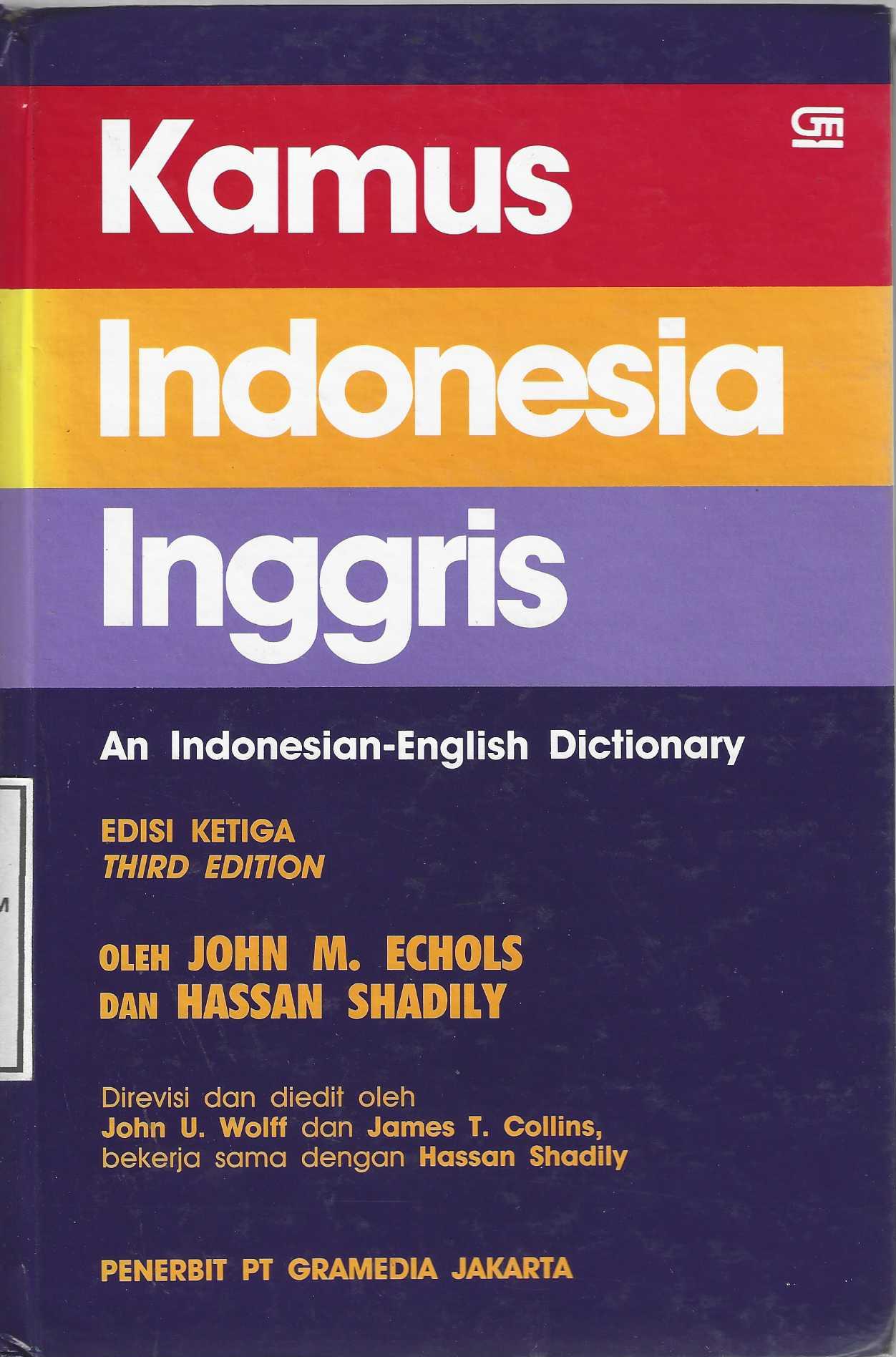 KAMUS INDONESIA INGGRIS